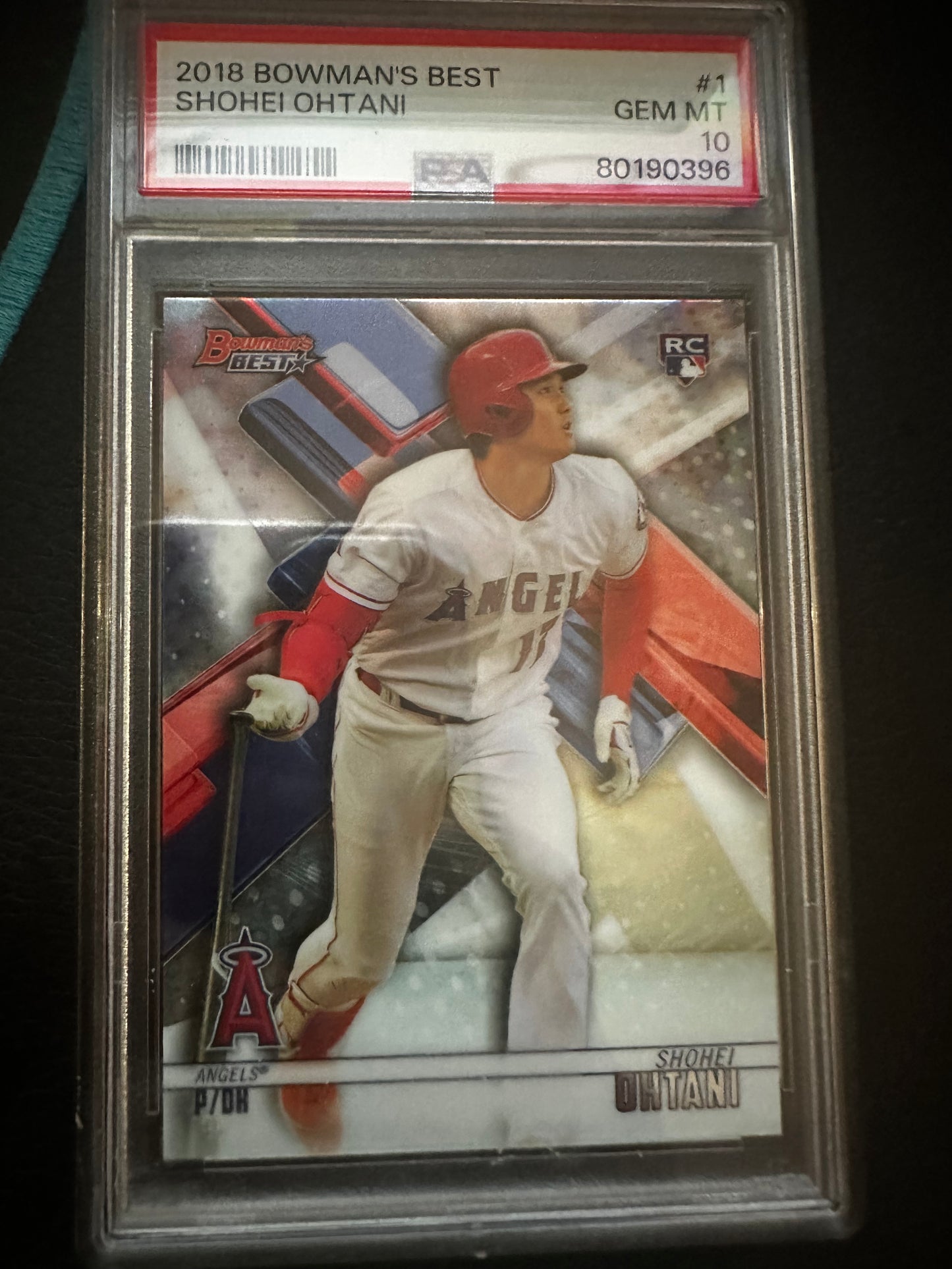 Shohei Ohtani 1 2018 Bowman’s Best PSA 10 Angels