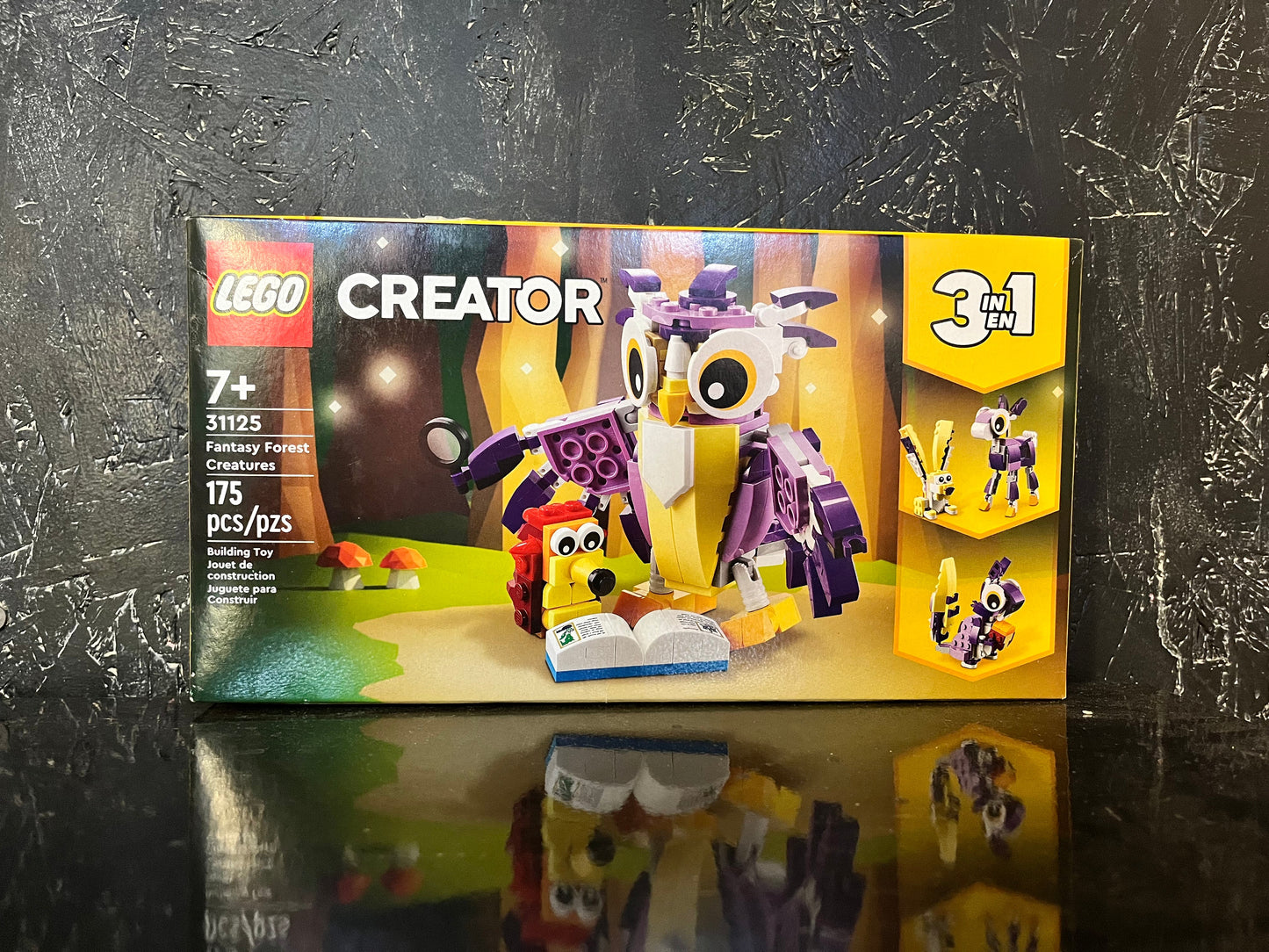 31125 Fantasy Forest Creatures 3 in 1 Creator Lego Set