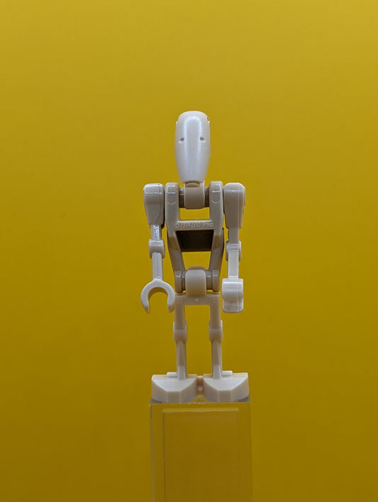 B1 Battle Droid sw0001c Tan Bent Arm and Straight Arm Star Wars Minifigure Lego