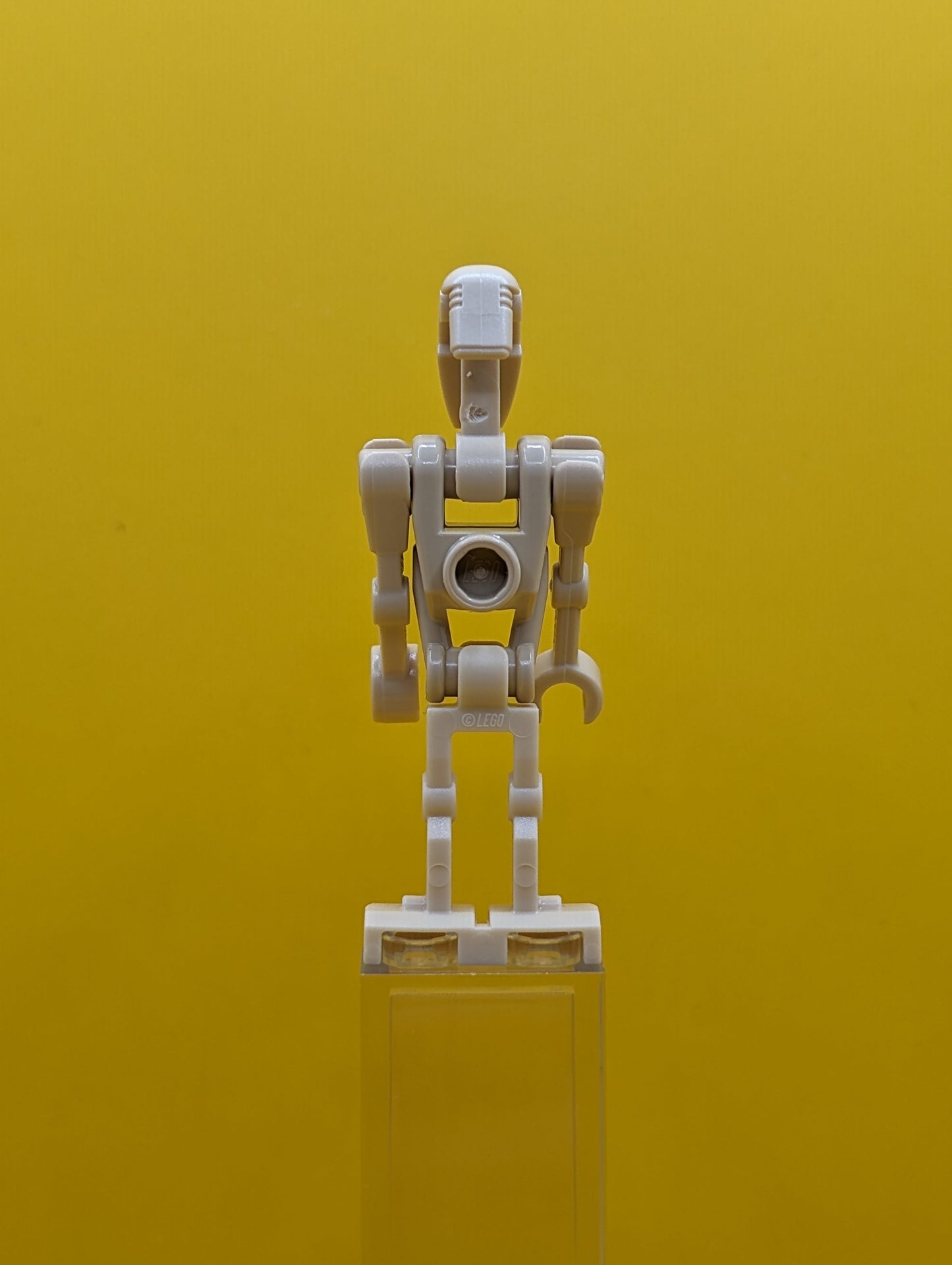 B1 Battle Droid sw0001c Tan Bent Arm and Straight Arm Star Wars Minifigure Lego