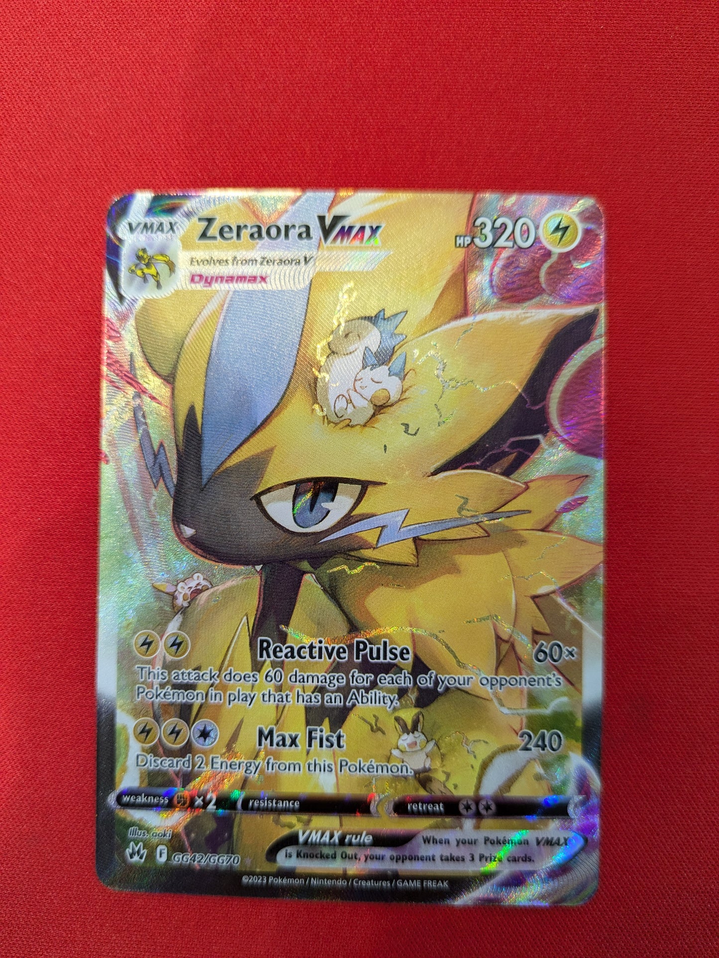 Zeraora VMAX #GG42