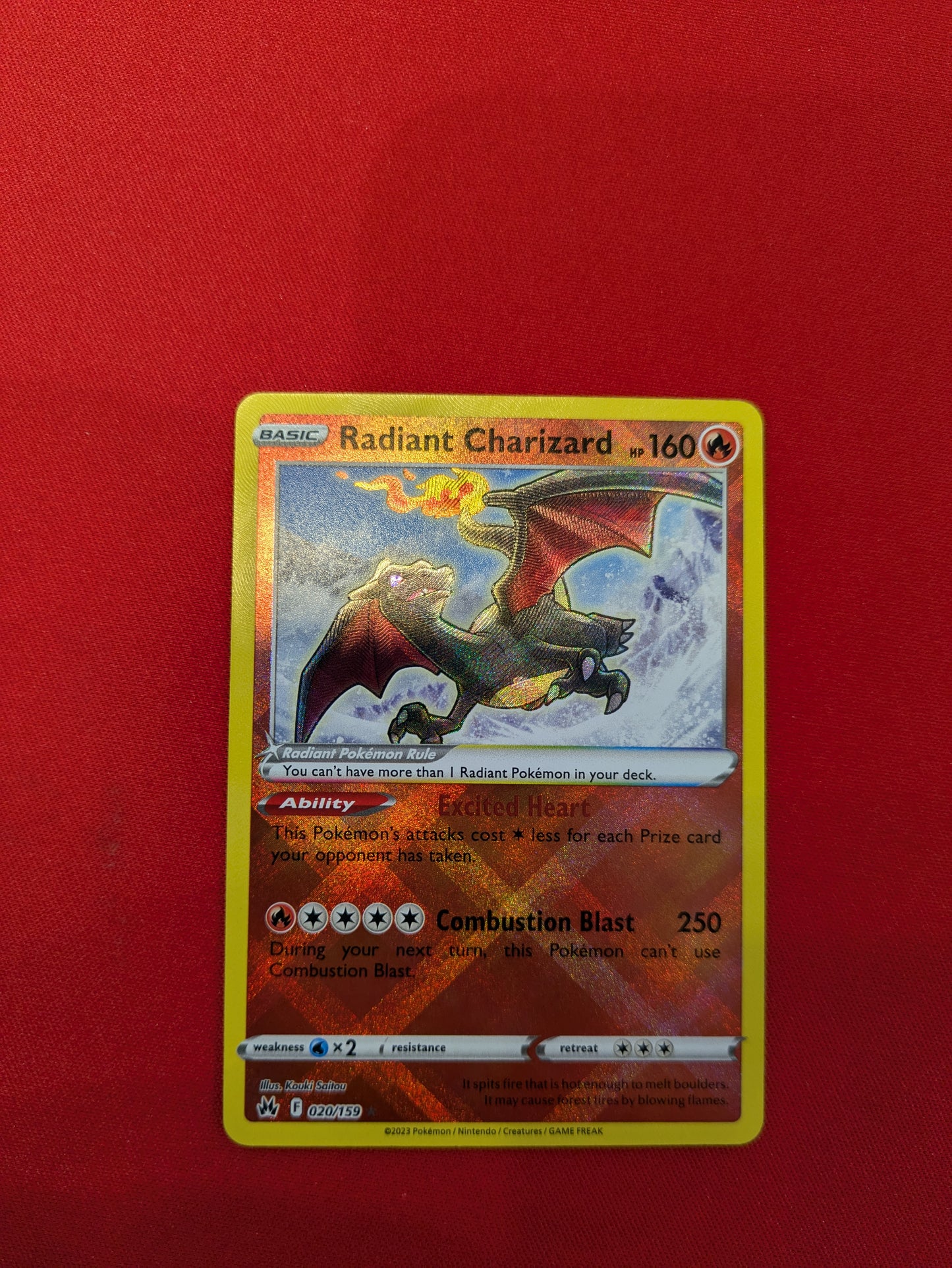 Radiant Charizard #20