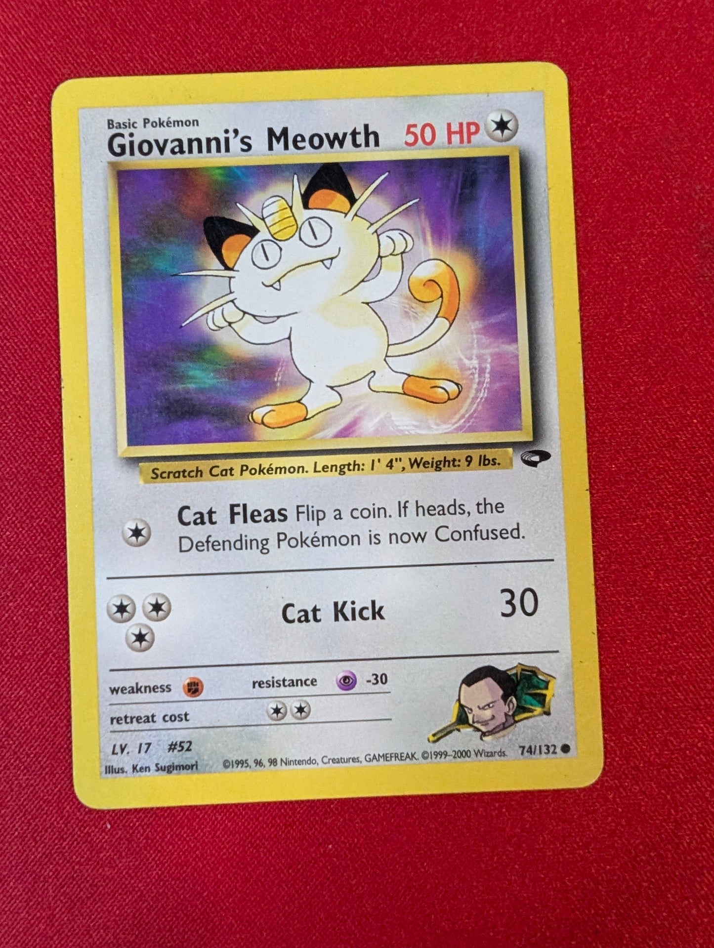 Giovanni's Meowth #74