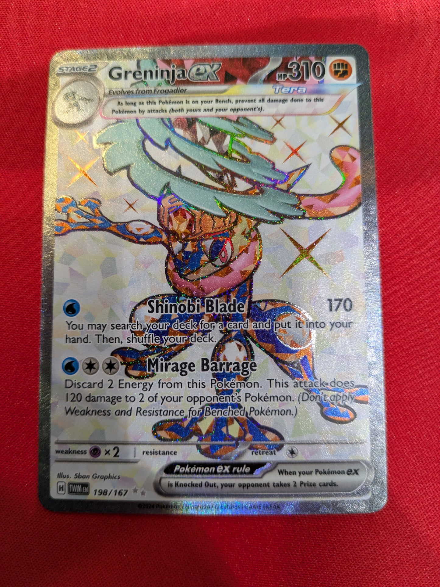 Greninja Ex #198