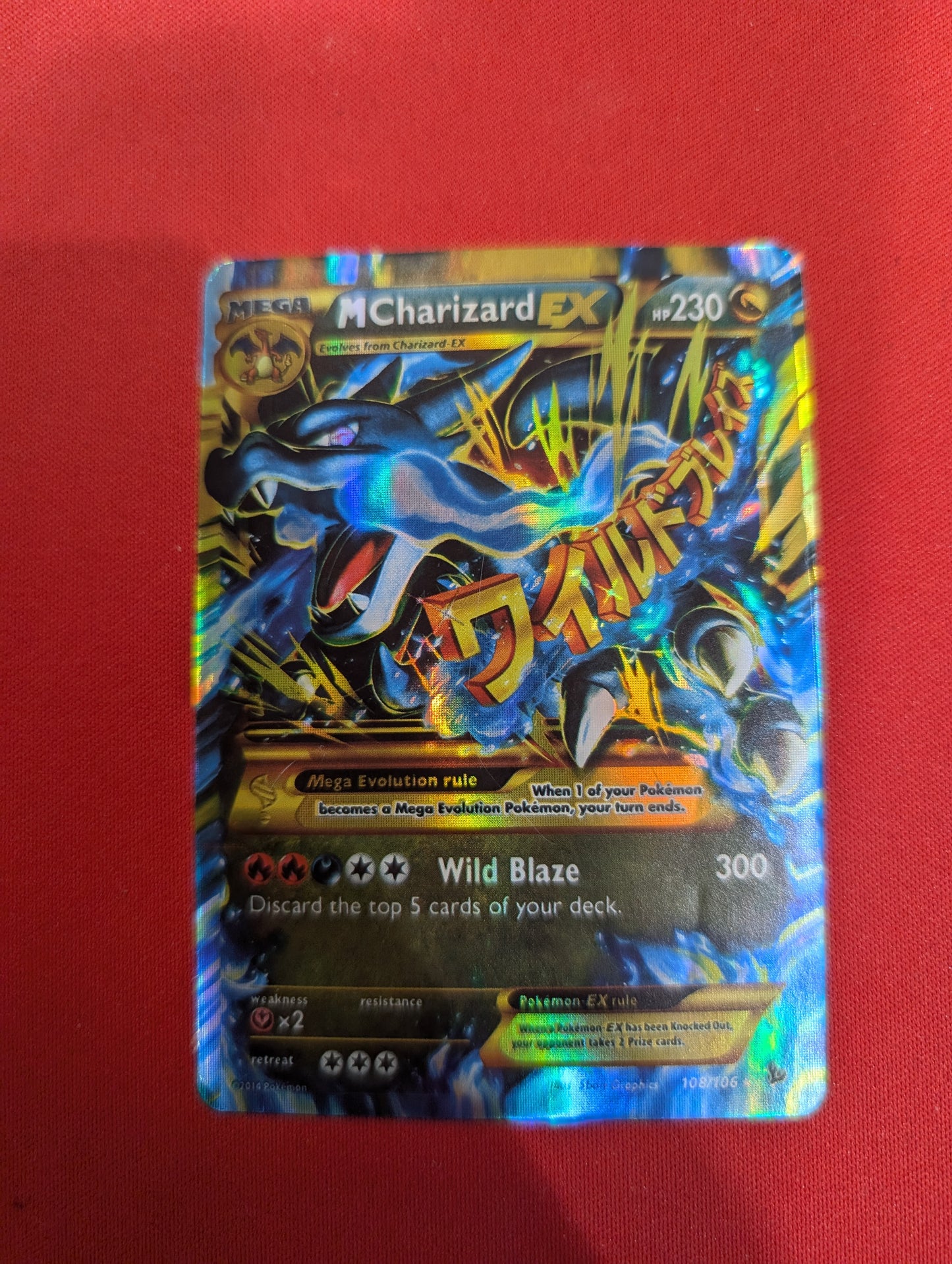 108/106 M Charizard EX