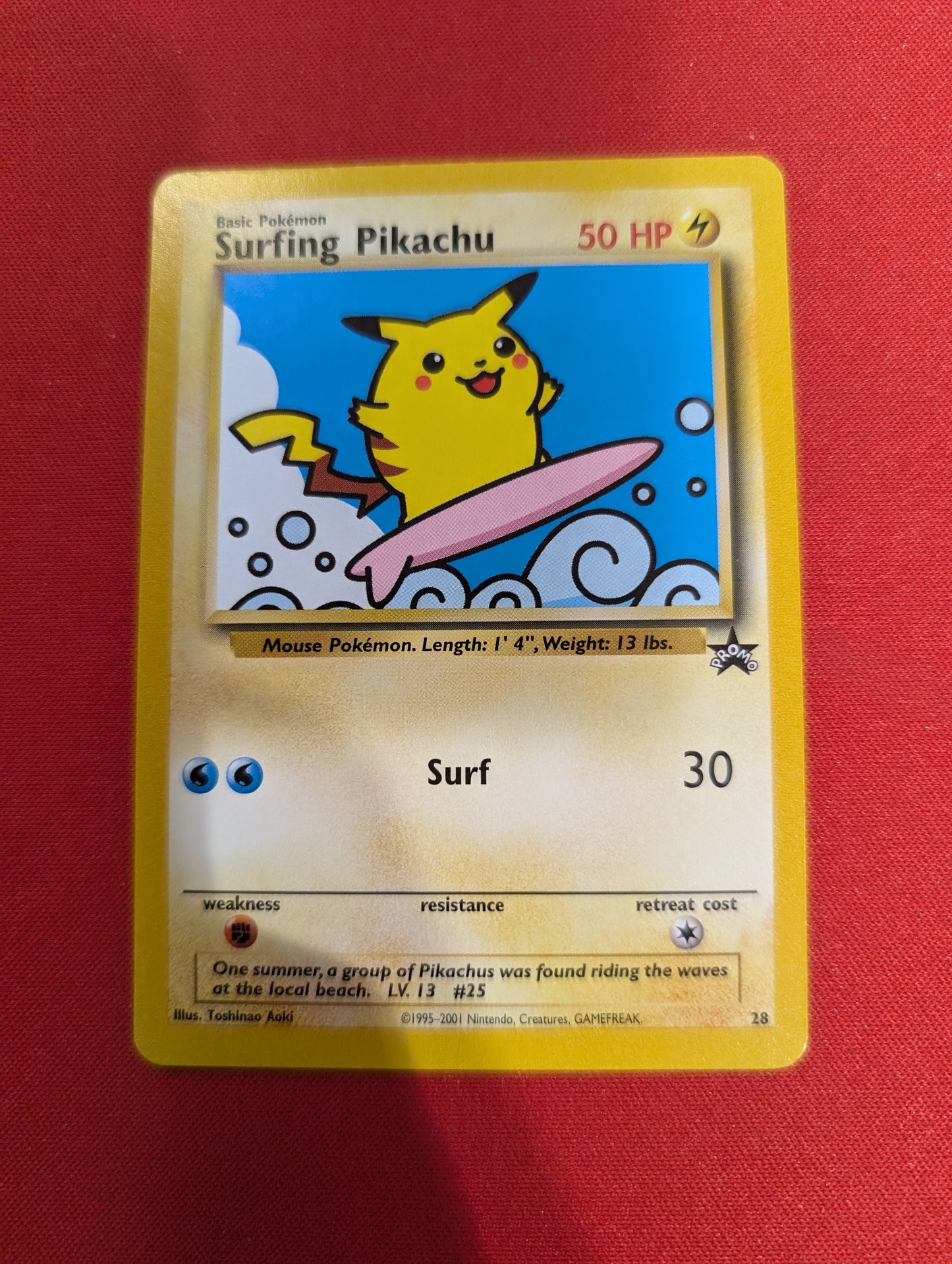 #28 Surfing Pikachu
