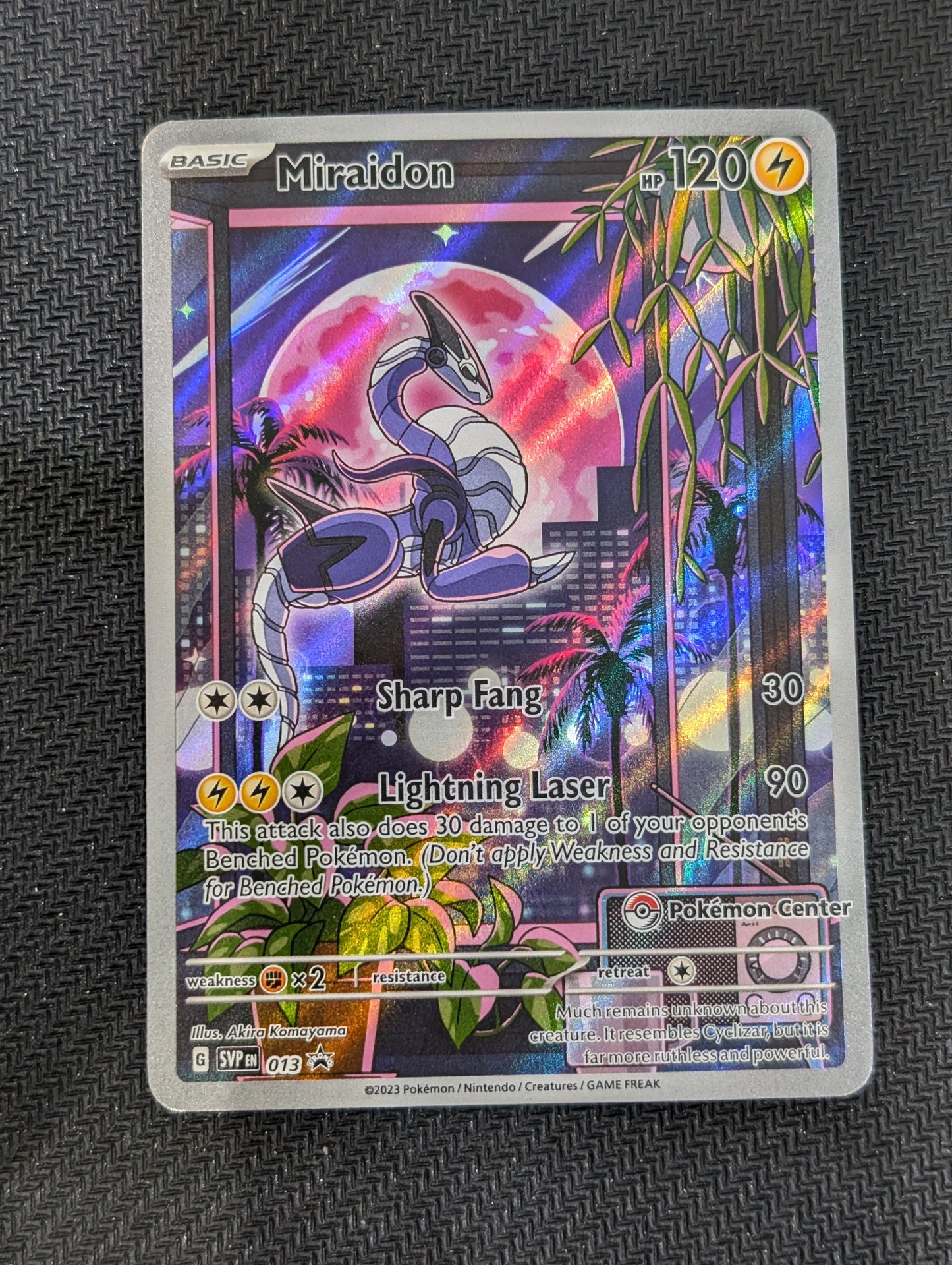 #013 Miraidon (Pokemon Center)SV: Scarlet & Violet Promo Cards