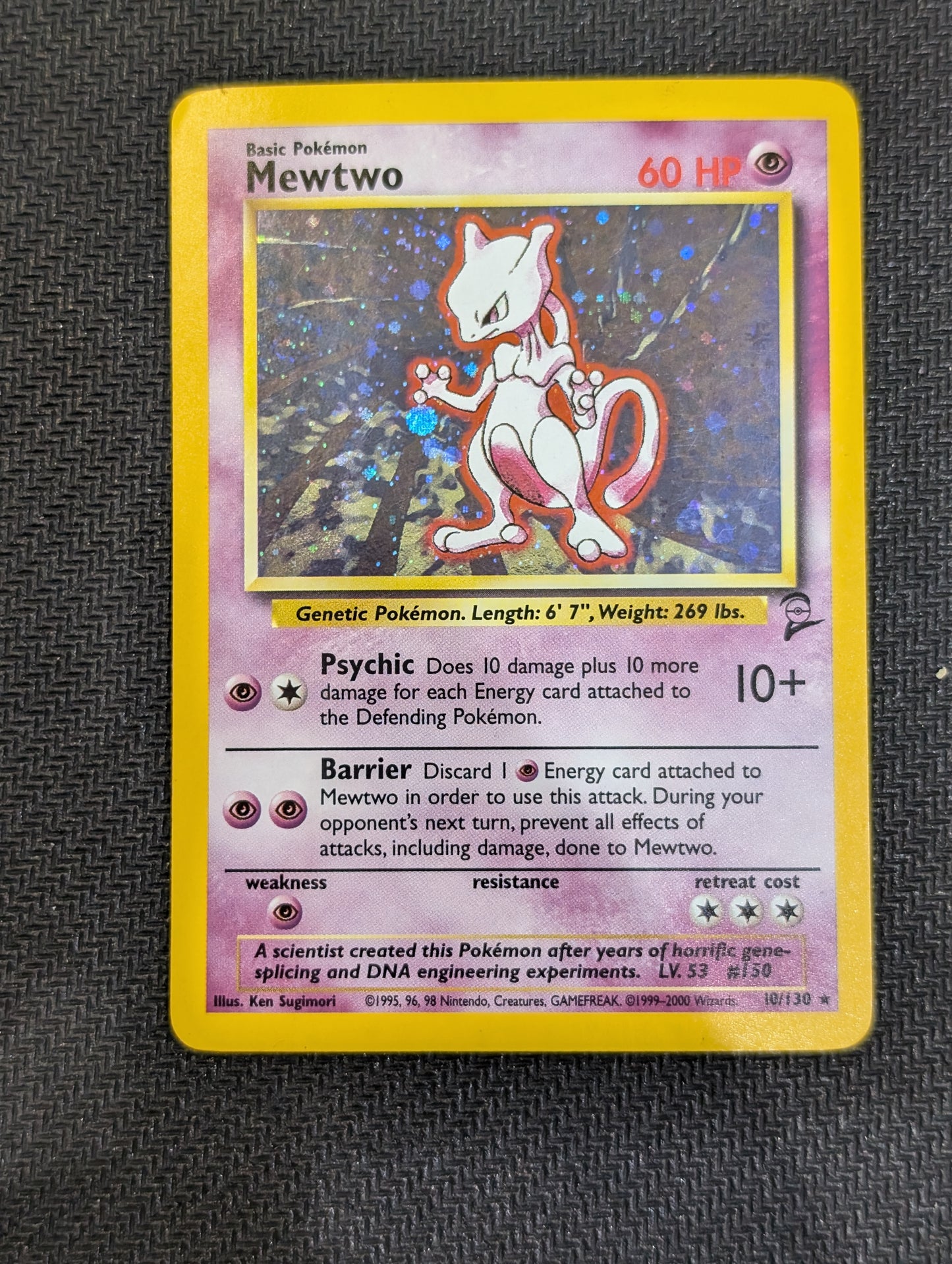 Mewtwo #10 base set 2