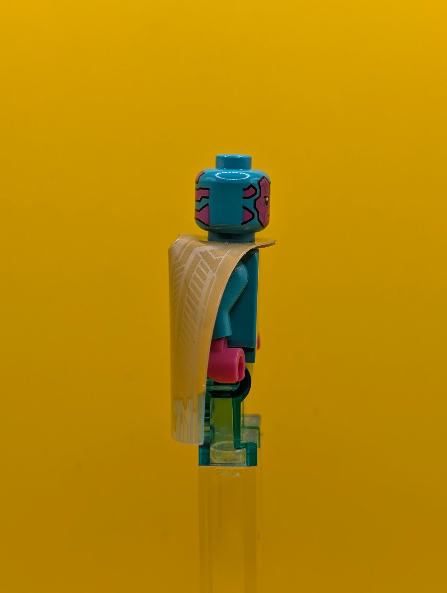 Vision sh0916 Dark Turquoise Marvel Lego Minifigure