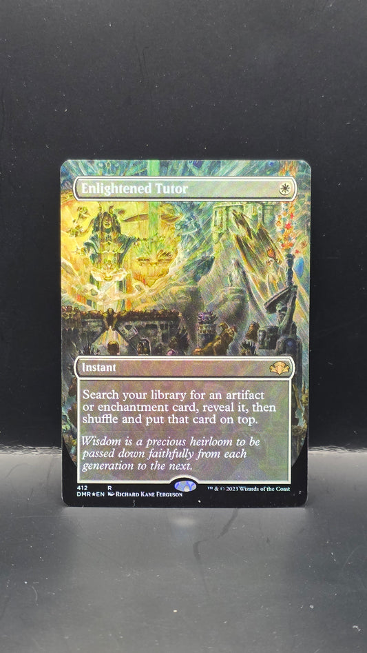 Enlightened Tutor (Foil) (Borderless) #412