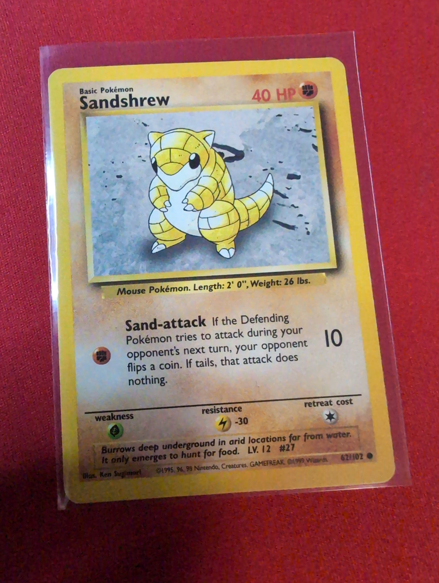 Sandshrew #62