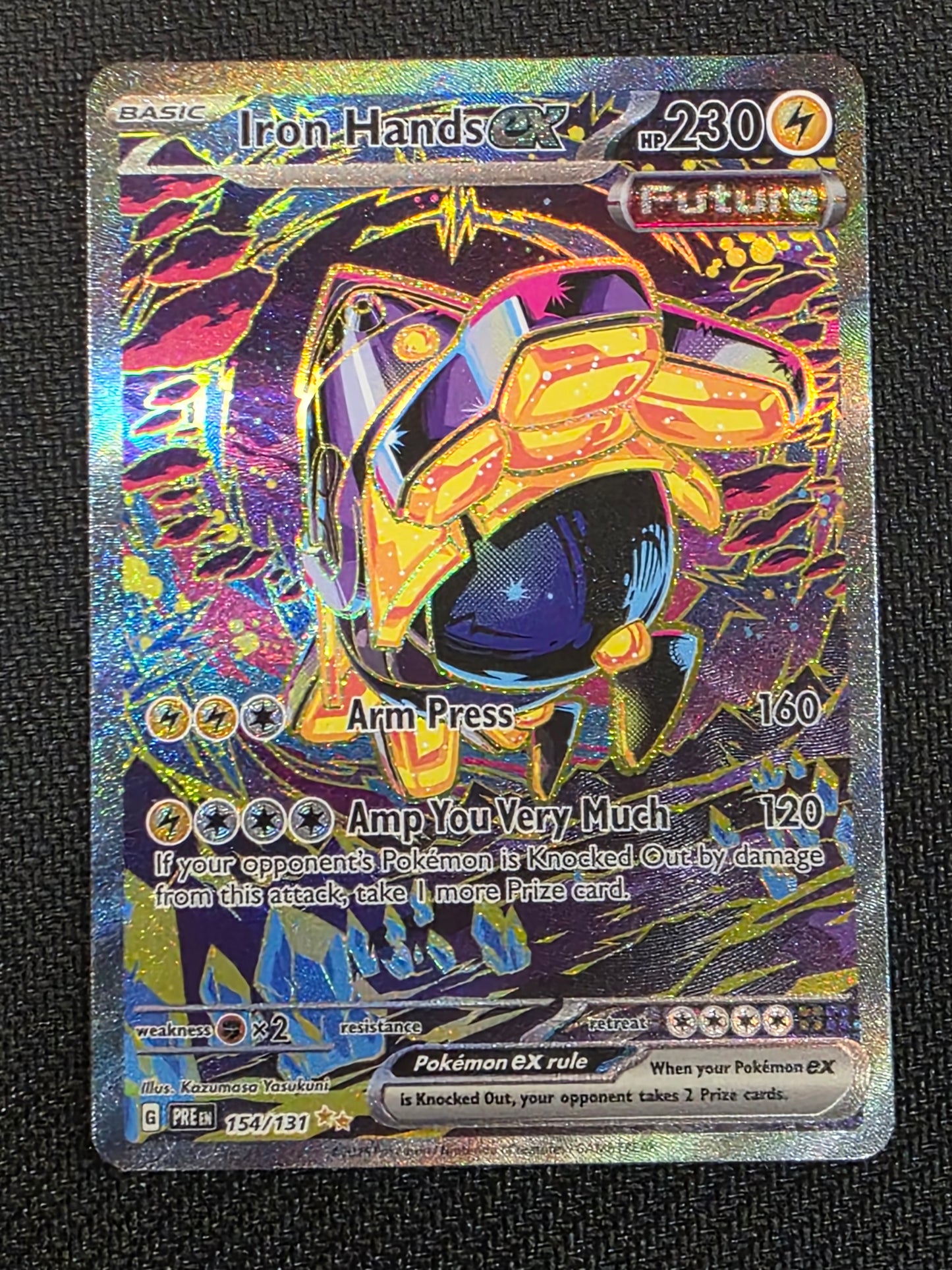 #154/131 Iron Hands Ex Prismatic Evolutions
