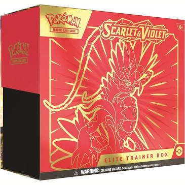 Scarlet & Violet Elite Trainer Box (ETB)(Color Varies)