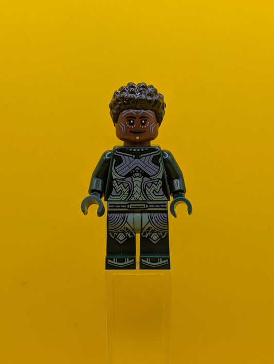 Nakia sh0844 Dark Green Suit Marvel Lego Minifigure