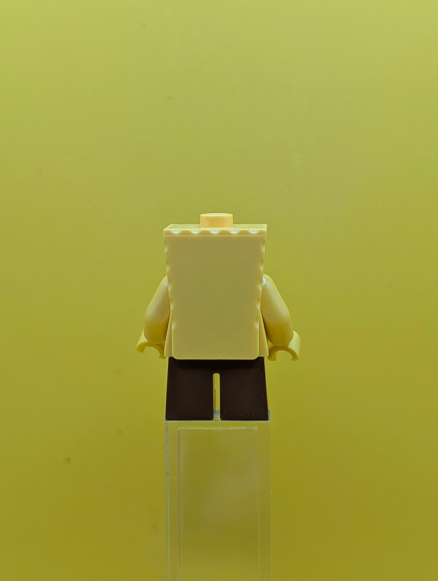 SpongeBob bob007 Shocked Look Spongebob Squarepants Lego Minifigure