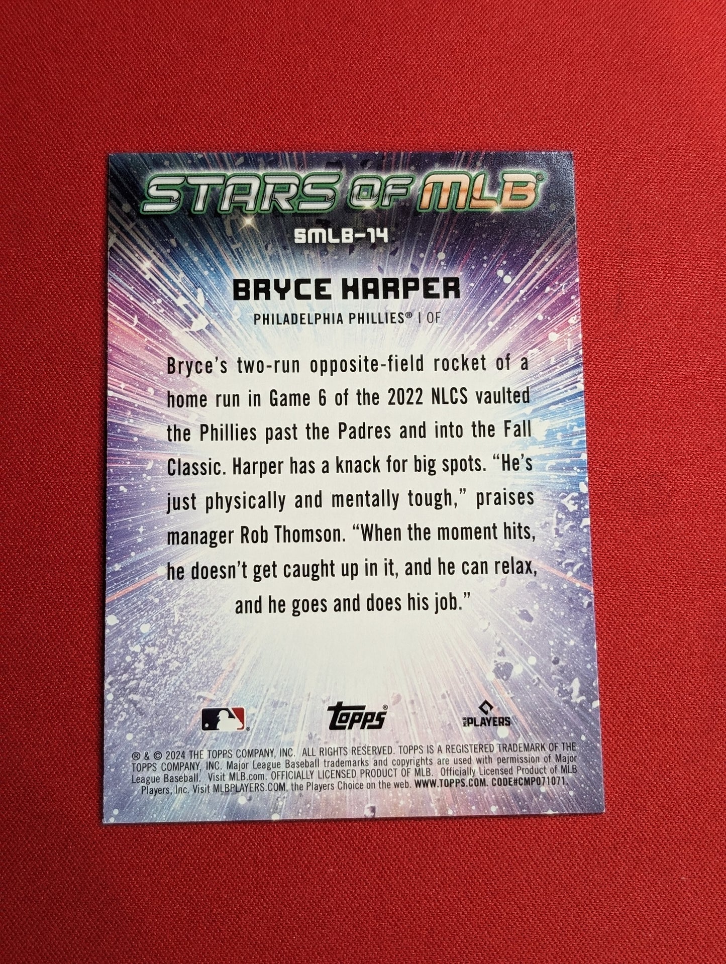 Bryce Harper #SMLB-14