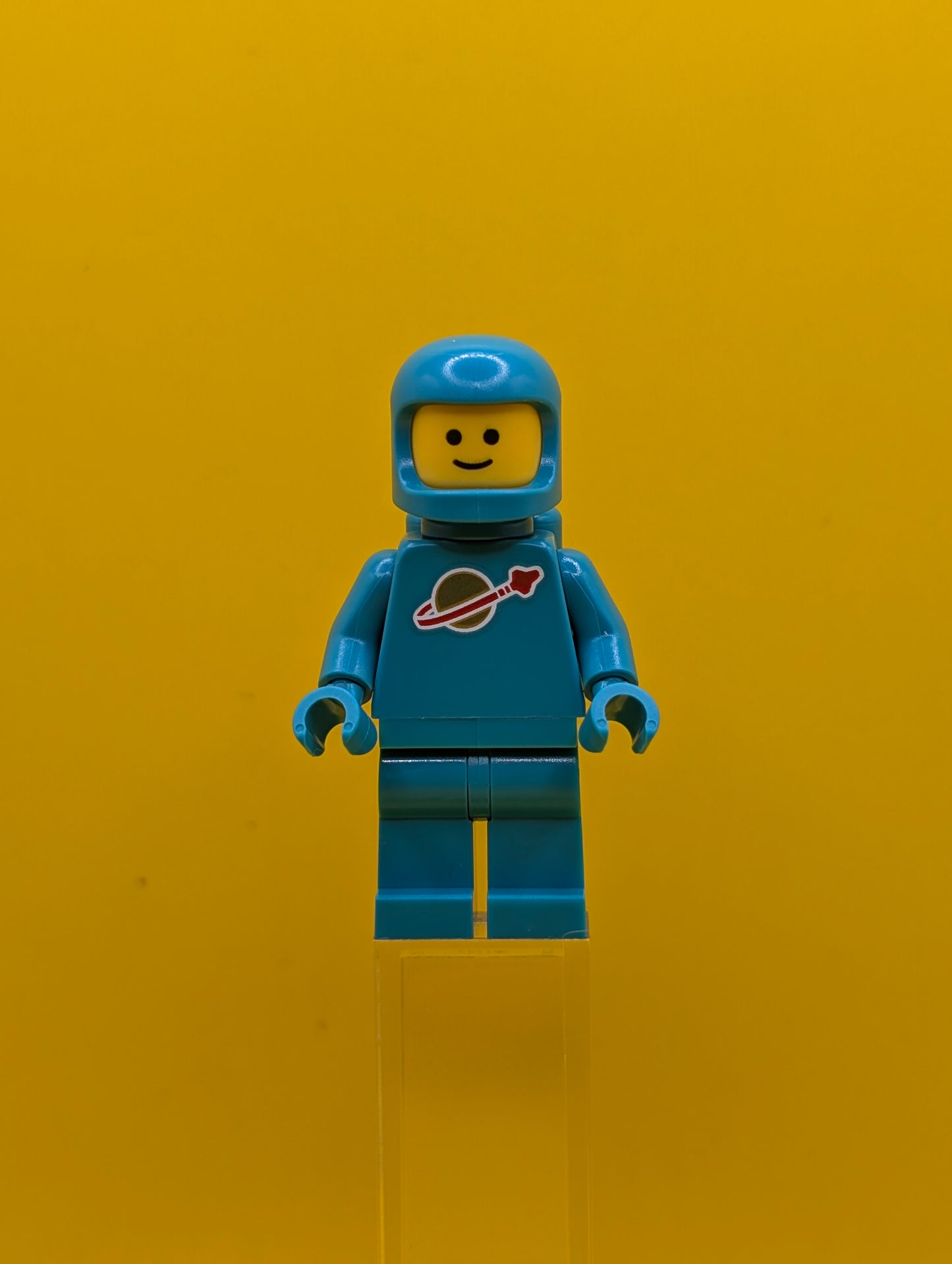 Classic Space idea227 Dark Turquoise with Air Tanks and Updated Helmet Idea Lego Minifigure