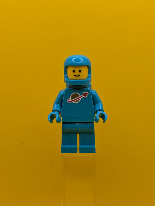 Classic Space idea227 Dark Turquoise with Air Tanks and Updated Helmet Idea Lego Minifigure
