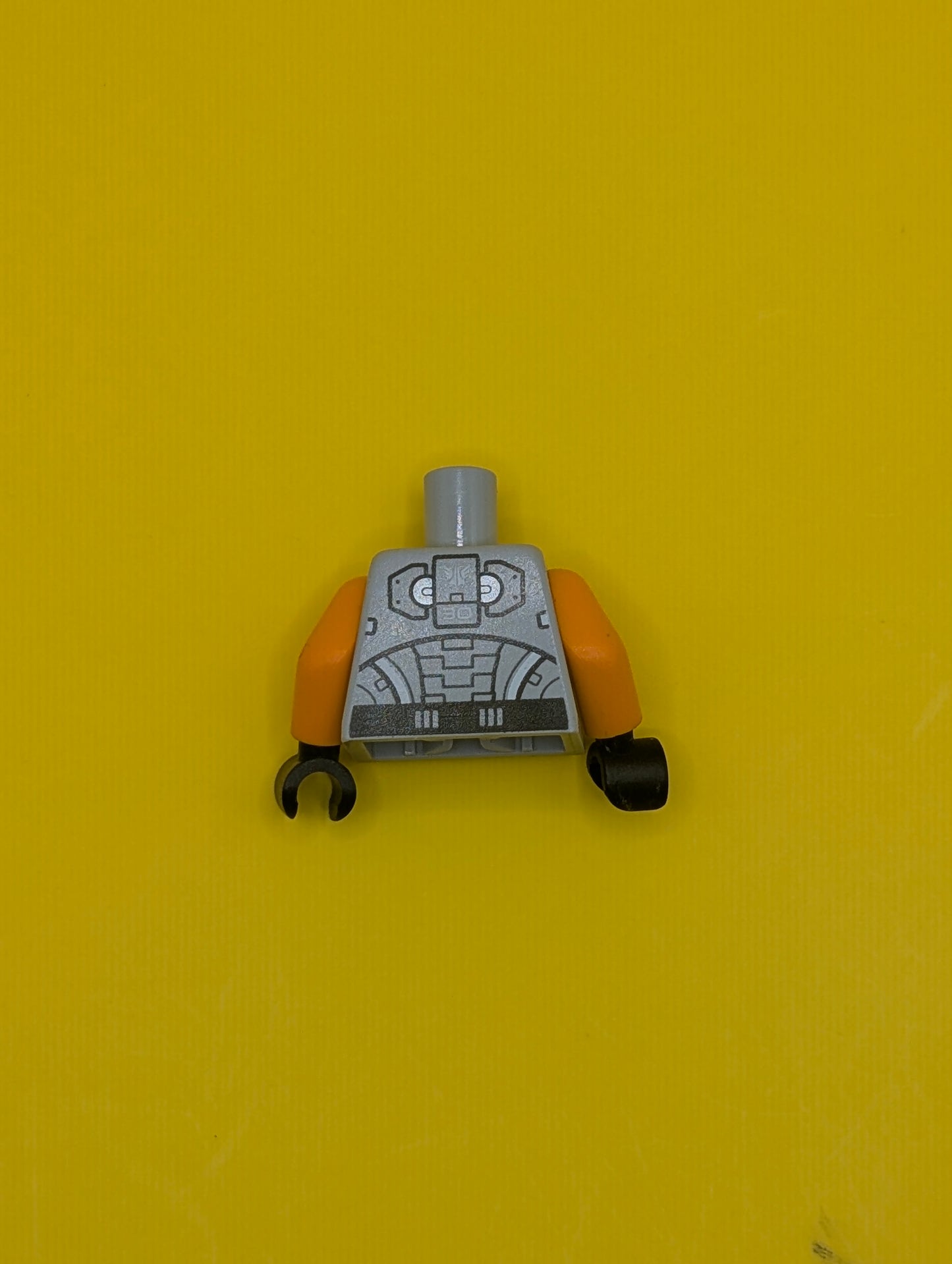 Torso Galaxy Squad Armor with Number 30 on Back Pattern / Orange Arms / Black Hands 973pb1270c03 Lego