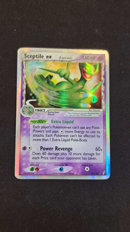 Sceptile ex #96/100 -EX Crystal Guardians