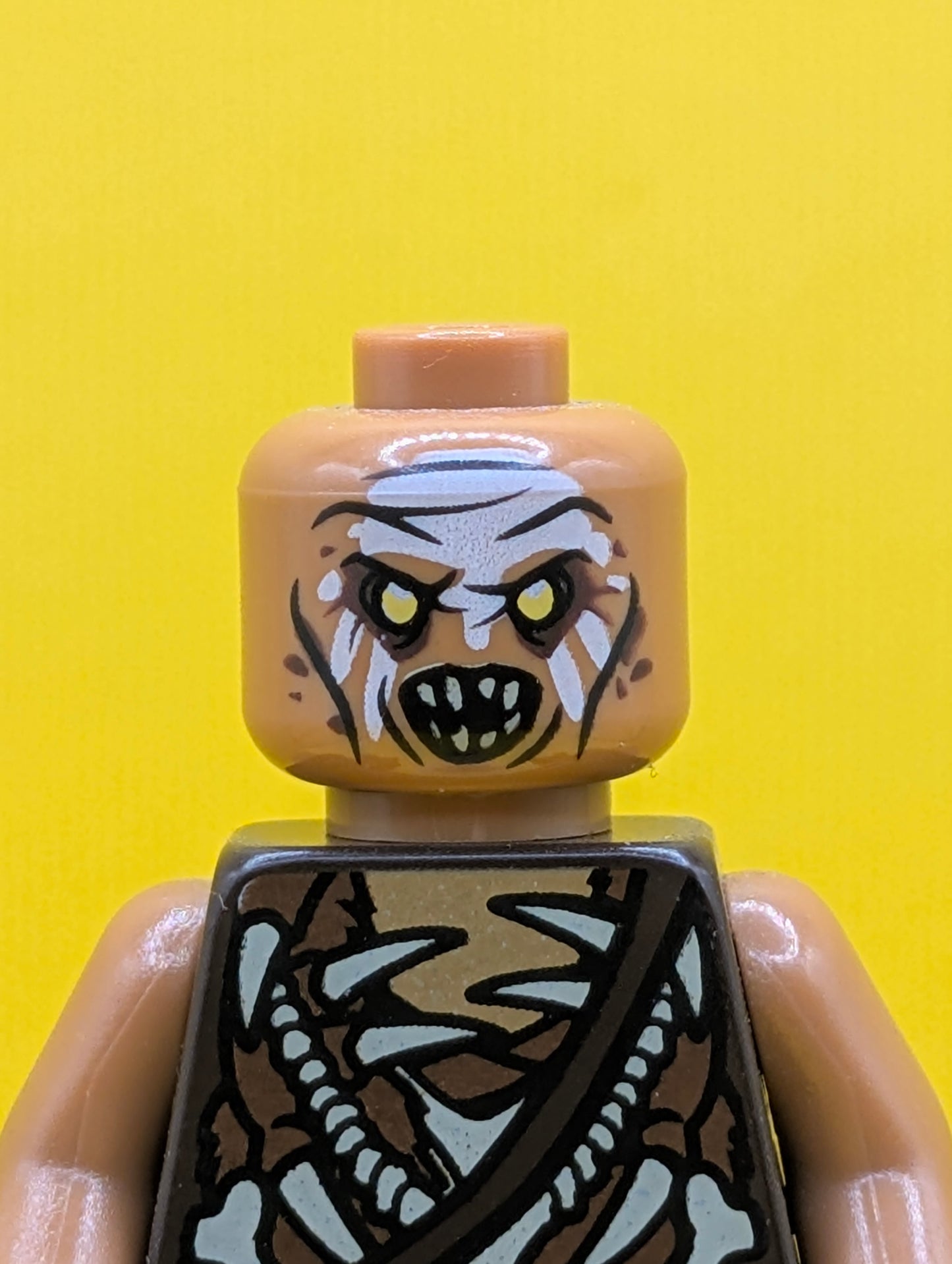 Gundabad Orc lor110 Bald, White Forehead Paint Lord Of The Rings Lego Minifigure