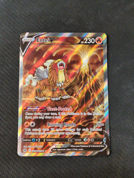 Entei V #GG36/GG70 - Crown Zenith: Galarian Gallery