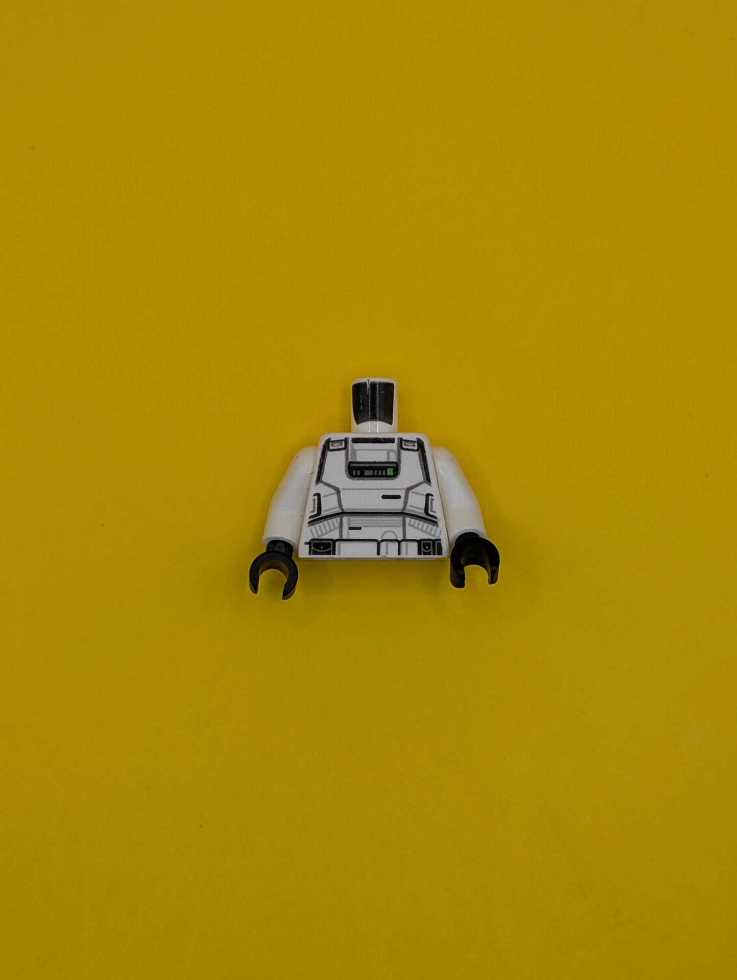 Torso SW Imperial Patrol Trooper Armor Pattern / White Arms / Black Hands 973pb3091c01 Lego