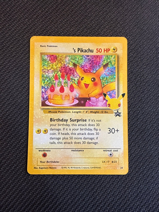 Birthday Pikachu #24 Celebrations