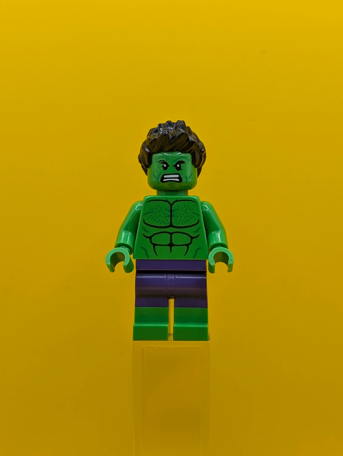 Hulk sh0857Dark Purple Pants, Spiked Hair Marvel Lego Minifigure