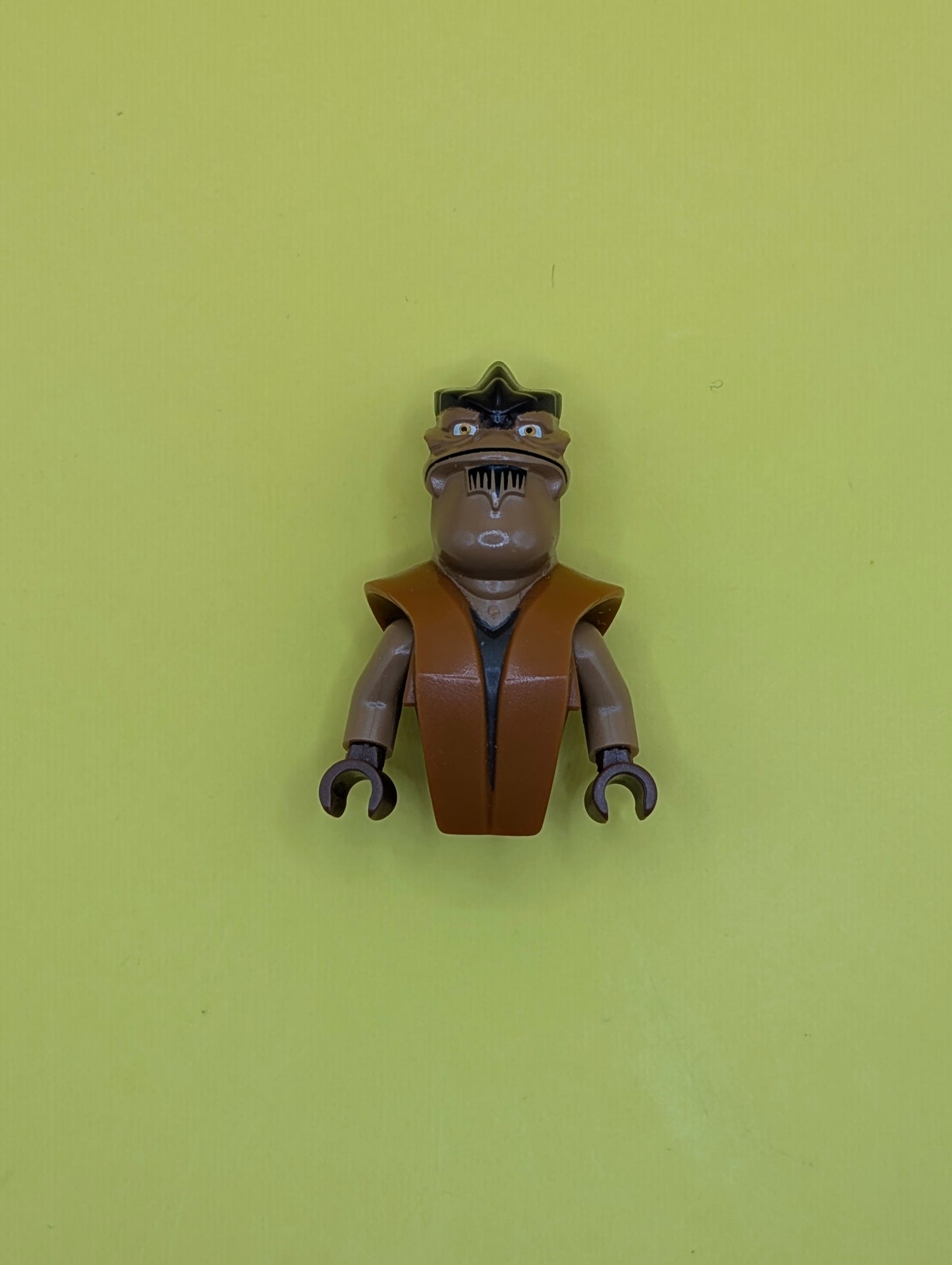 11330pb01c01 Torso/Head Alien, SW Pong Krell Pattern / Medium Nougat Arms / Reddish Brown Hands Lego Part