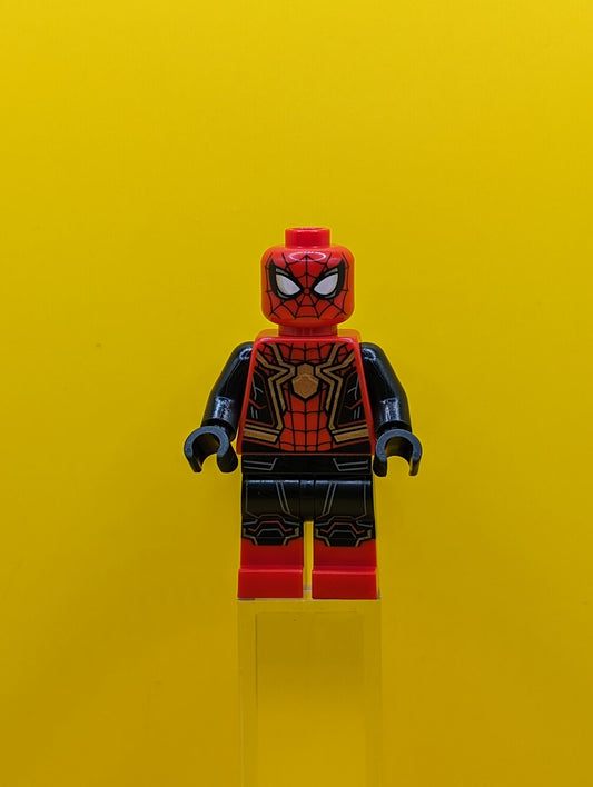 Spider-Man sh0778 Black And Red Suit Gold Spider Marvel Minifigure Lego