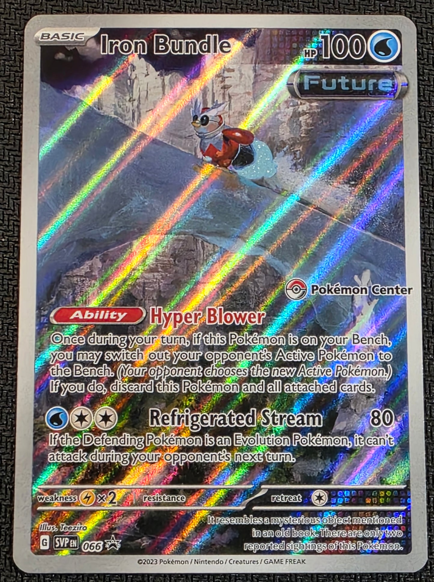 #066 Iron Bundle Pokemon Center