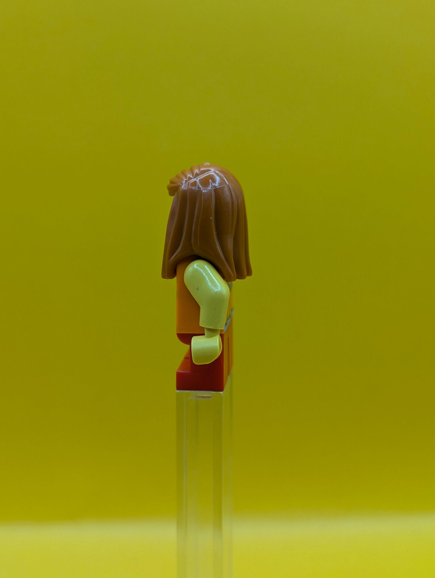 Child Girl twn161 Orange Top City Minifigure Lego