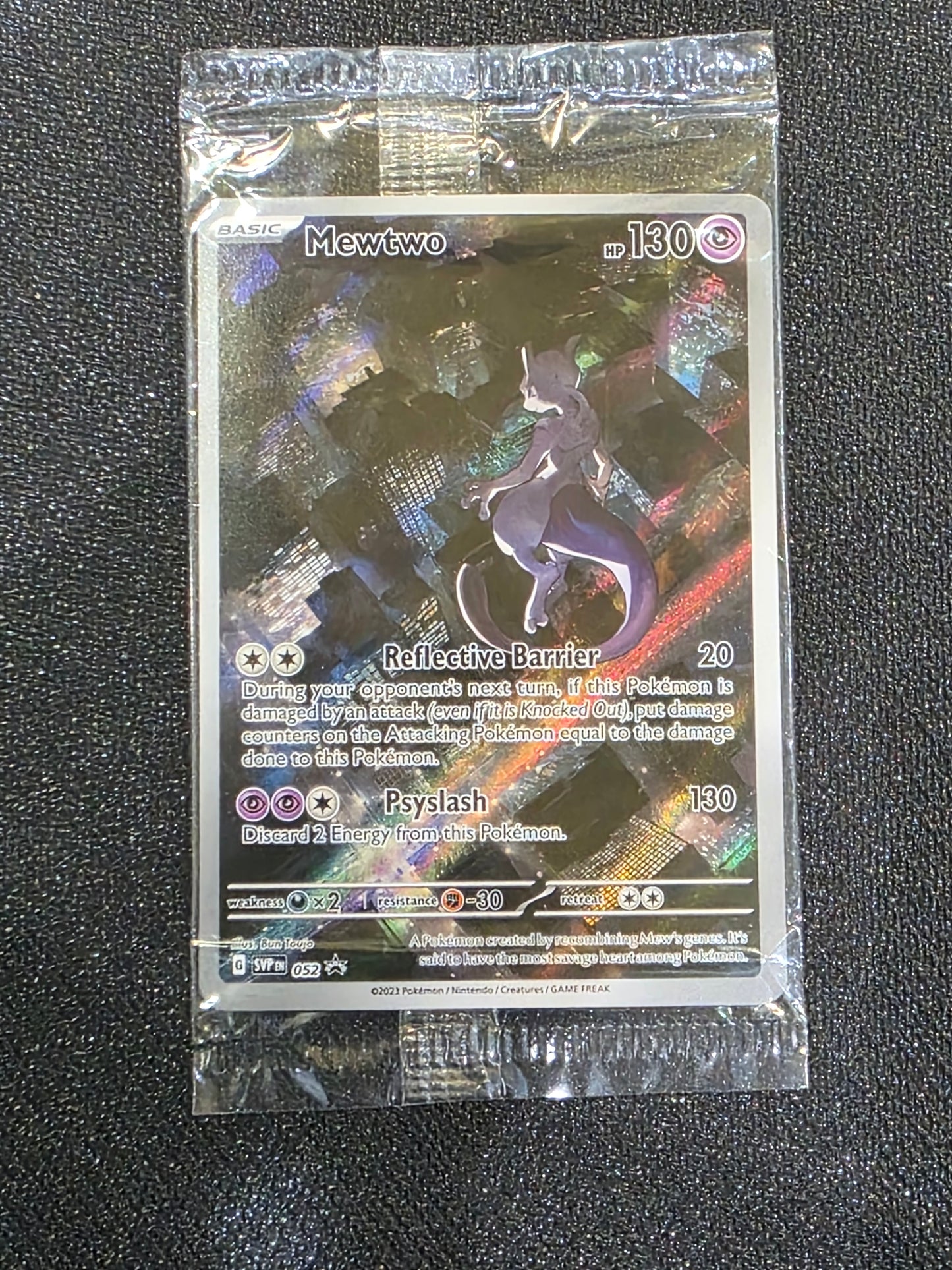 #052 Mewtwo 151 Promo (sealed)