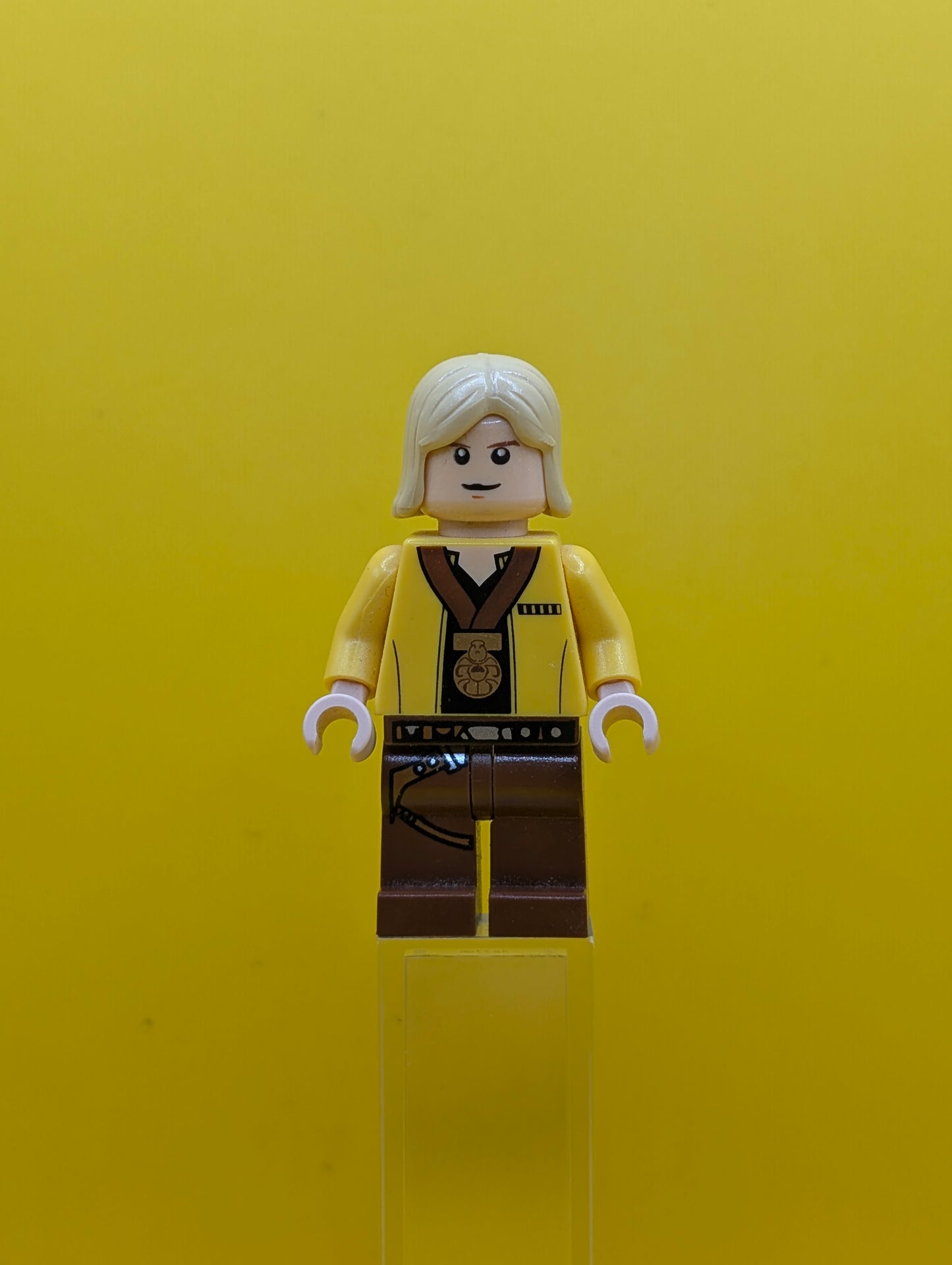 Luke Skywalker sw0257a Celebration, Yellow Jacket, White Pupils Star Wars Lego Minifigure