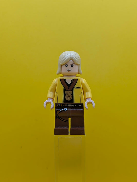 Luke Skywalker sw0257a Celebration, Yellow Jacket, White Pupils Star Wars Lego Minifigure
