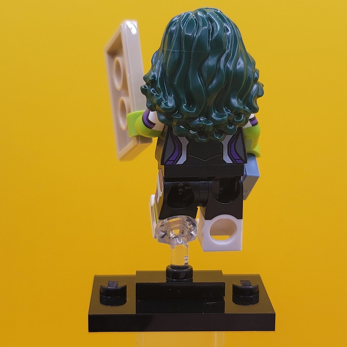 She-Hulk Marvel Studios Series 2 CMF Minifigure Lego (Complete Set, with stand and accessories colmar2-5