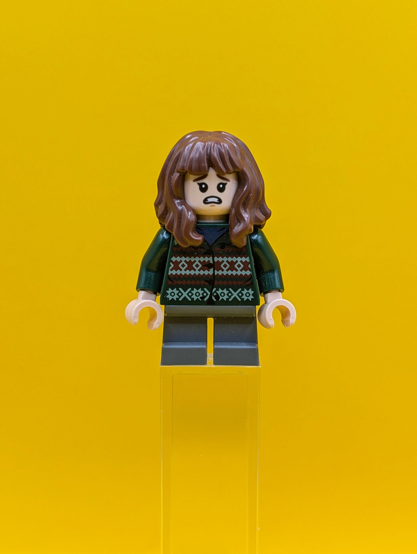 Hermione Granger hp279 Dark Green Sweater Harry Potter Minifigure Lego