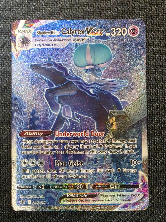 Shadow Rider Calyrex Vmax #205/198 Chilling Reign
