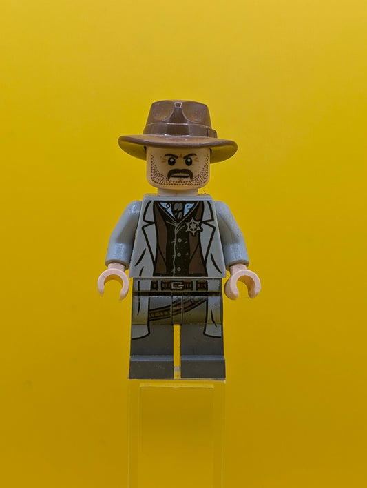 Dan Reid tlr004 The Lone Ranger Lego Minifigure