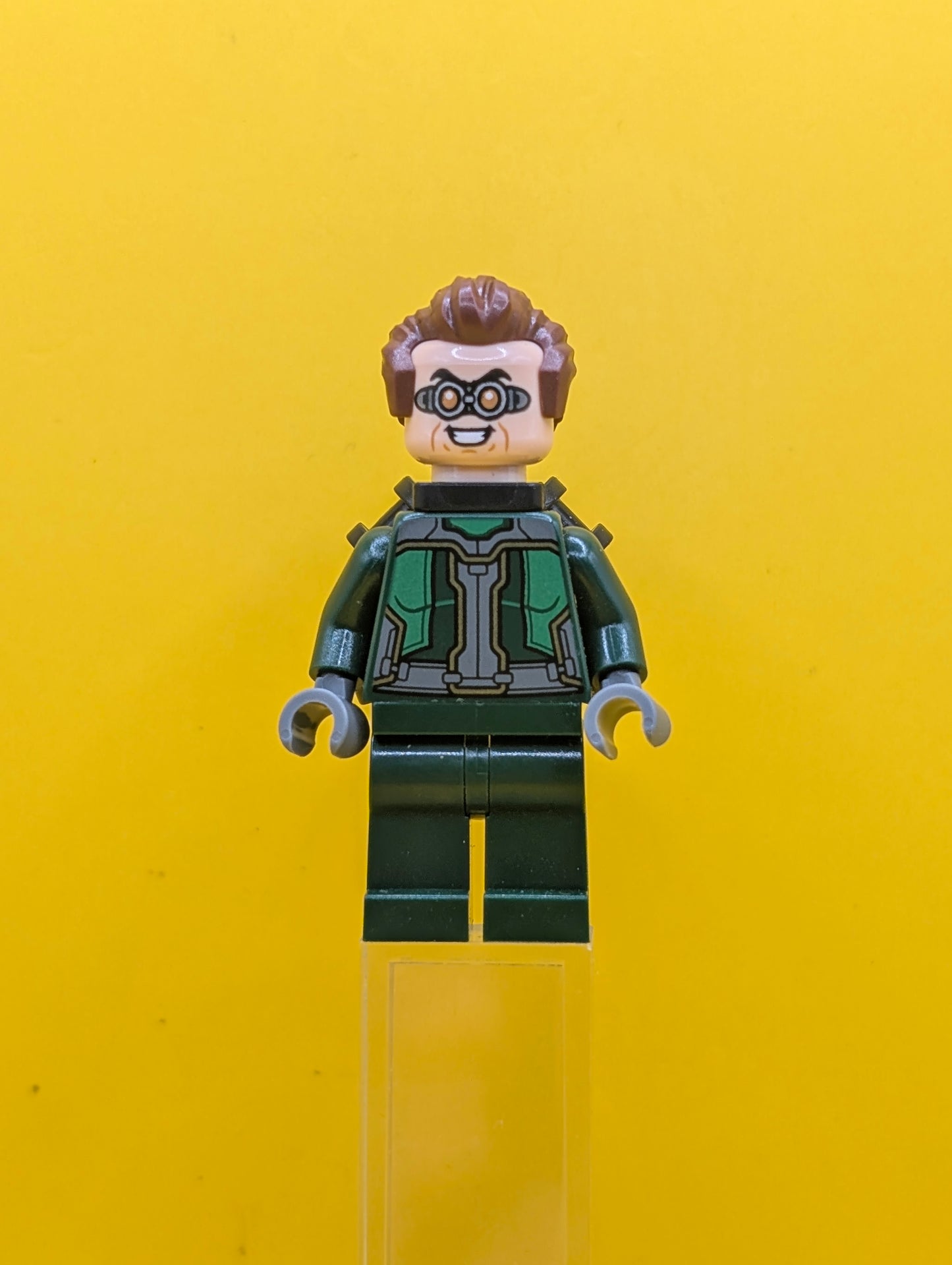 Dr. Octopus sh0687 (Otto Octavius) / Doc Ock - Dark Green Suit, Neck Bracket Marvel Lego Minifigure