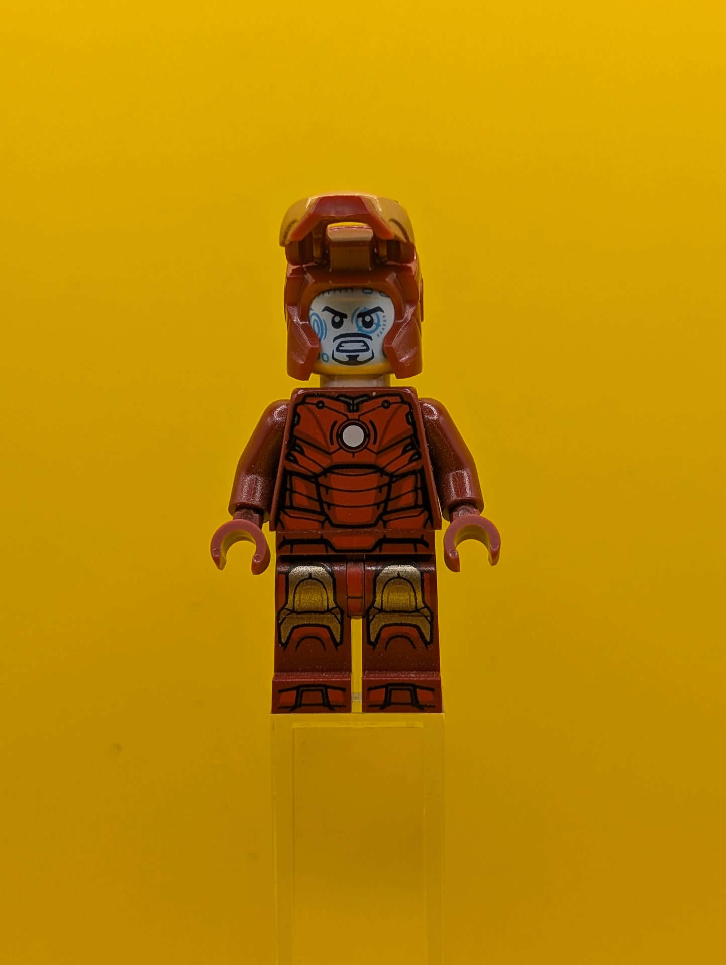 Iron Man sh0739 Mark 3 Armor, Hair Marvel Lego Minifigure