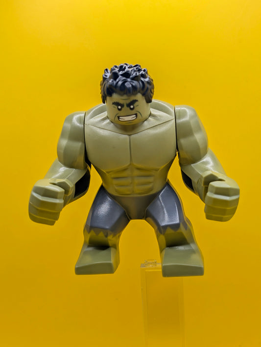 Hulk sh0932 Giant, Dark Bluish Gray Pants, Smile Marvel Lego Minifigure