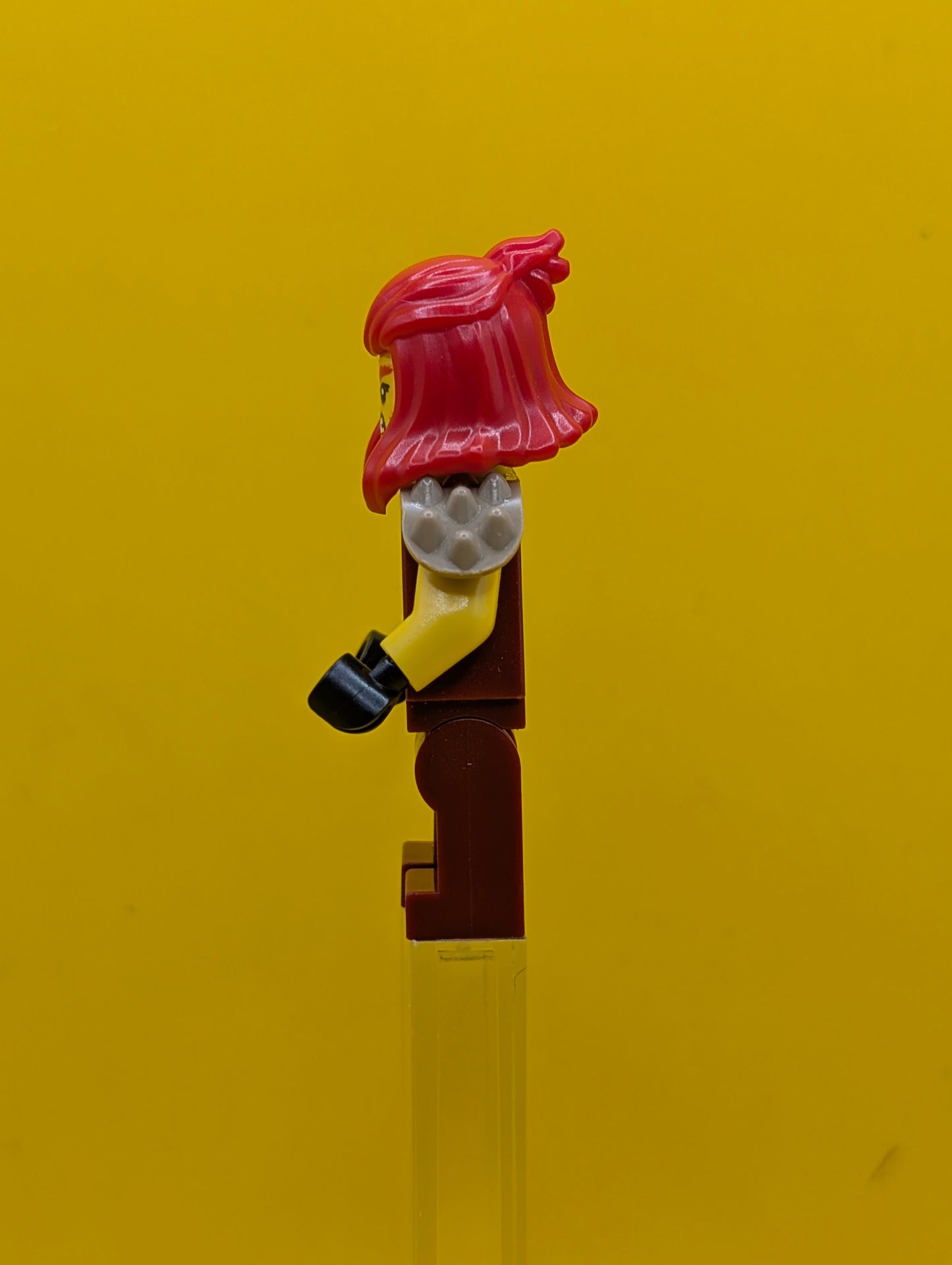 Wyldfyre njo0872 Dark Red Tunic, Shoulder Armor Ninjago Lego Minifigure