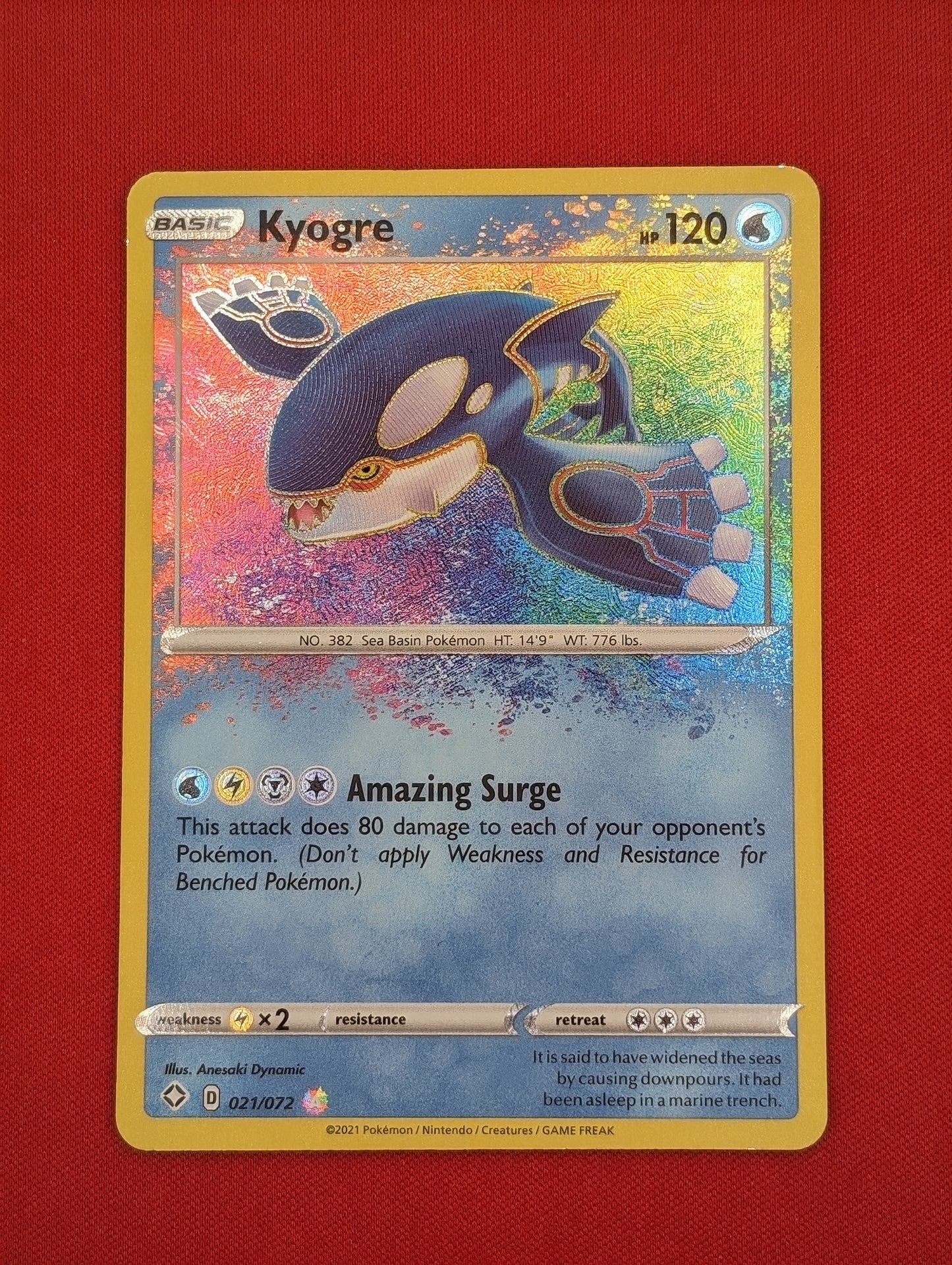 Kyogre #21