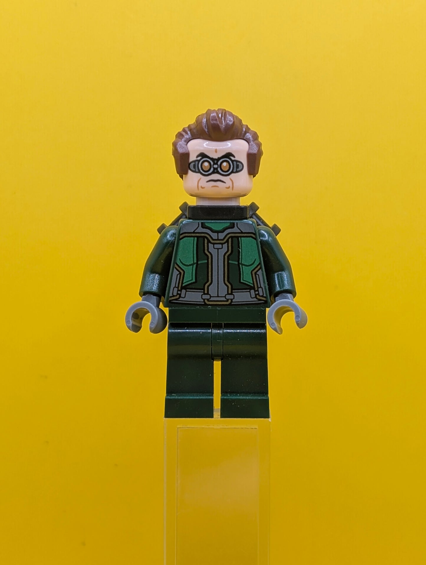 Dr. Octopus sh0687 (Otto Octavius) / Doc Ock - Dark Green Suit, Neck Bracket Marvel Lego Minifigure