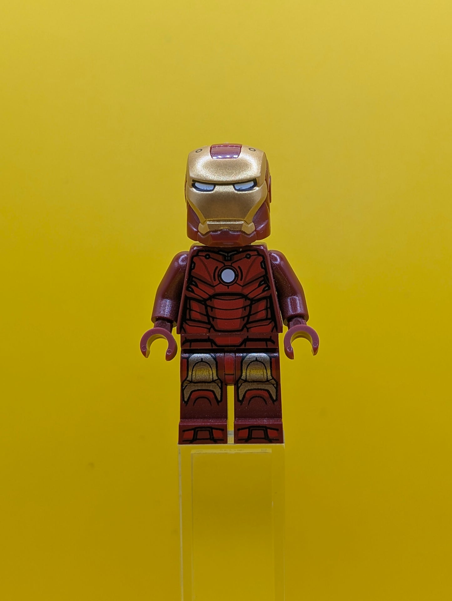 Iron Man sh0739 Mark 3 Armor, Hair Marvel Lego Minifigure