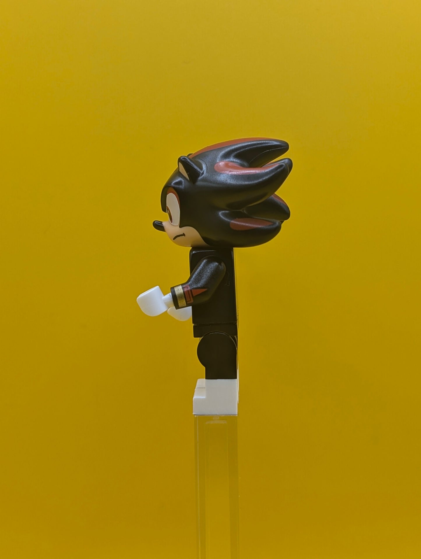 Shadow The Hedgehog son017 Open Mouth Sonic The Hedgehog Minifigure Lego