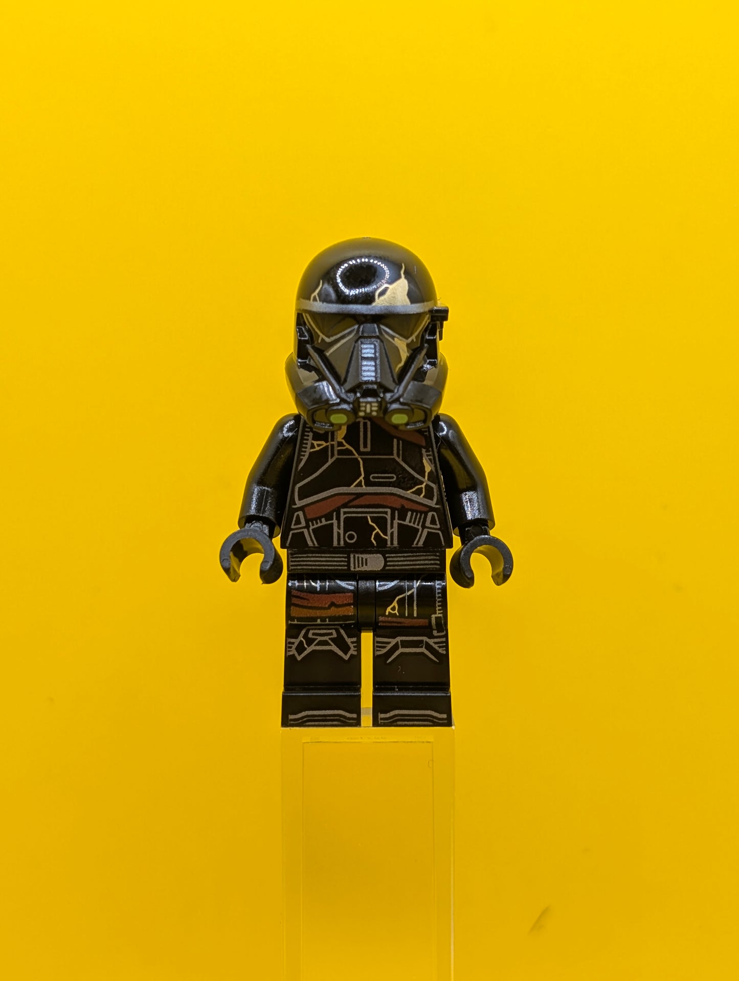 Imperial Death Trooper sw1416 Dark Tan Head Star Wars Lego Minifigure