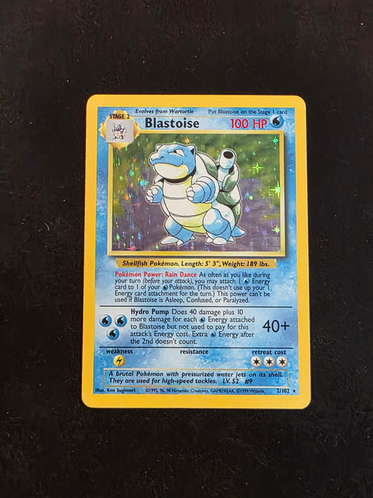Blastoise 2/102 Base set